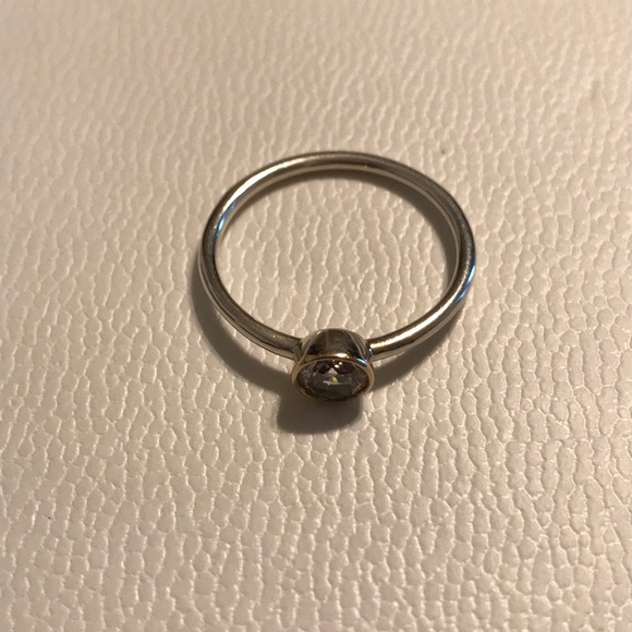 PANDORA “PETITE CIRCLE” RING - Picture 2 of 7